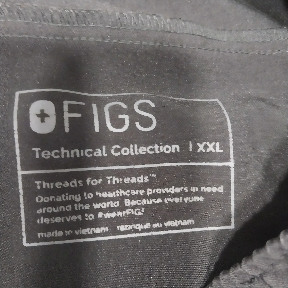 Figs Mens Tansen Jogger Scrub Pants Technical Collection XXL Black MXSW2004